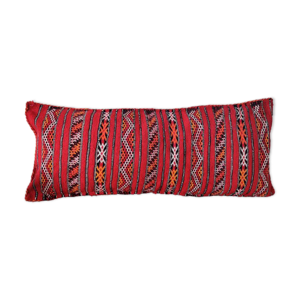 coussin kilim rouge marocain