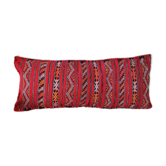 Coussin kilim rouge marocain