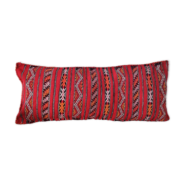 Coussin kilim rouge marocain