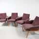 Set of 4 Scandinavian armchairs - Vintage 1960