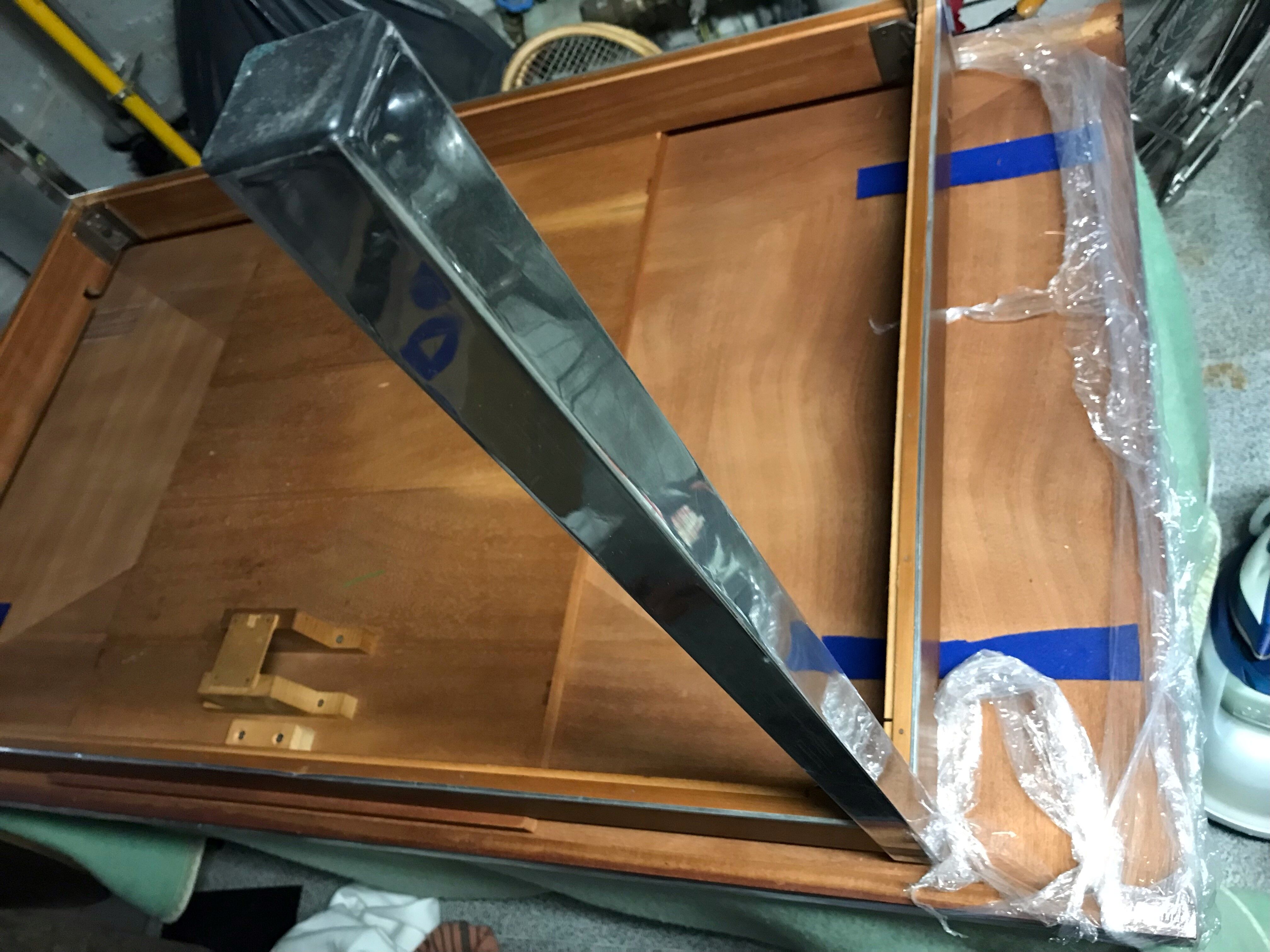 Table à manger extensible en bois de rose par Alfred Hendrickx, Belgique années 1950