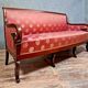 Canapé / Banquette d'époque Restauration / Empire en acajou.