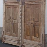 Double porte ancienne en bois