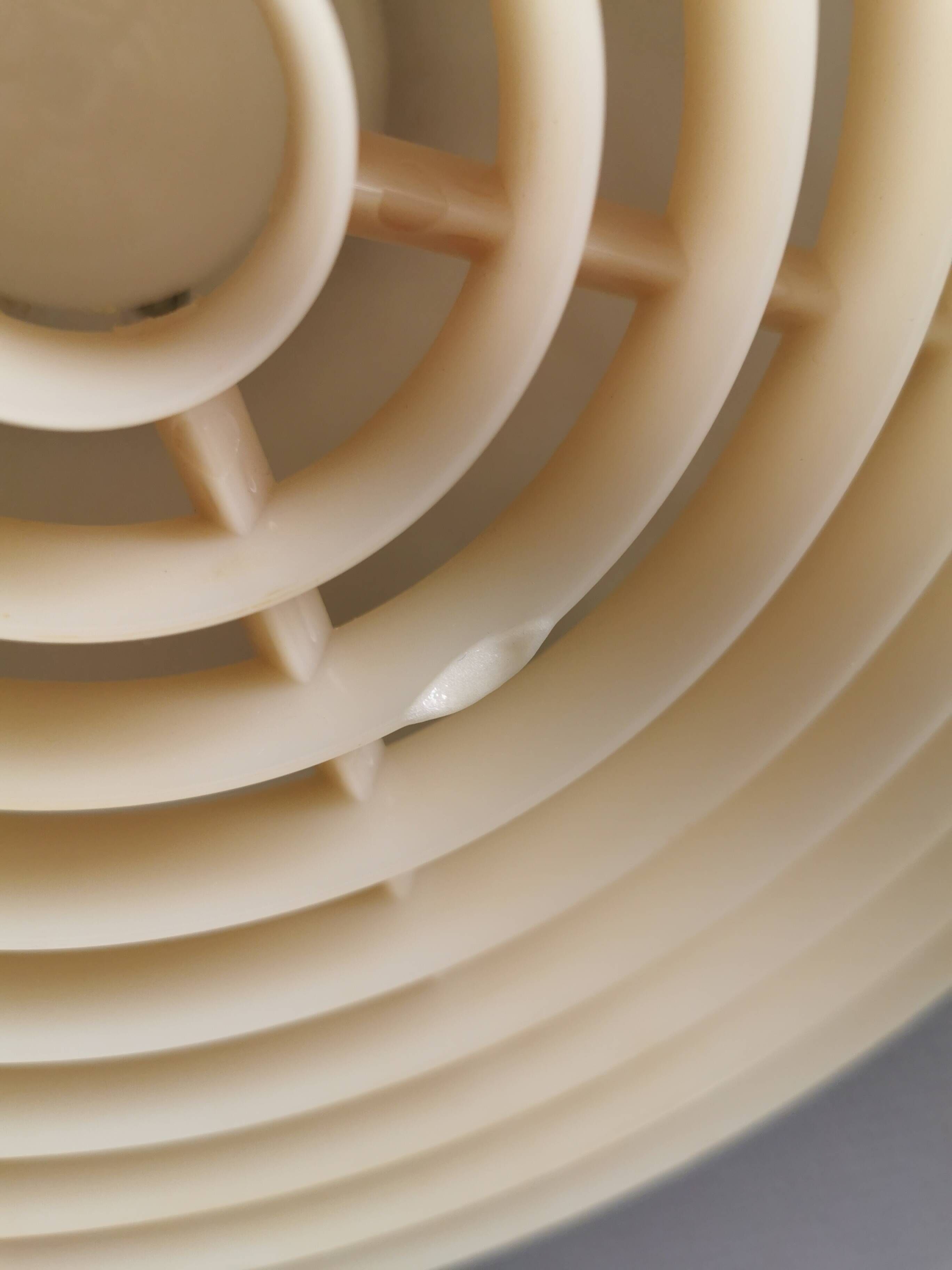 Hanging lamp from Danish Lyskær lighting, 1980s.