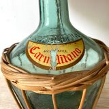 Vintage demijohn lamp
