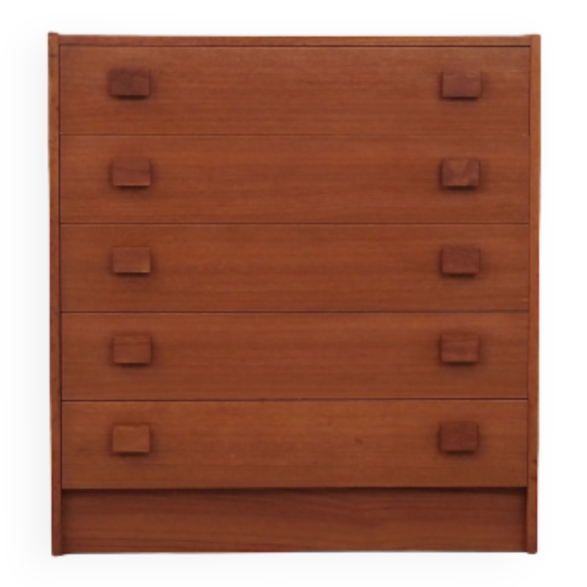 Commode en teck, design danois, années 70, production: Danemark