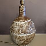 Ceramic lamp base 1970