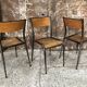 Chaises d'école