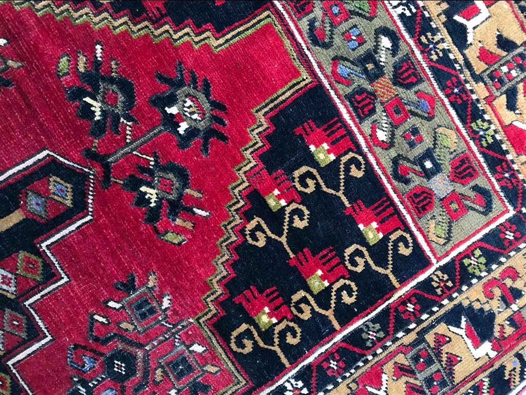 Oriental Turkey Anatolia rug handmade 121x248cm