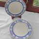 4 Gien dessert plates