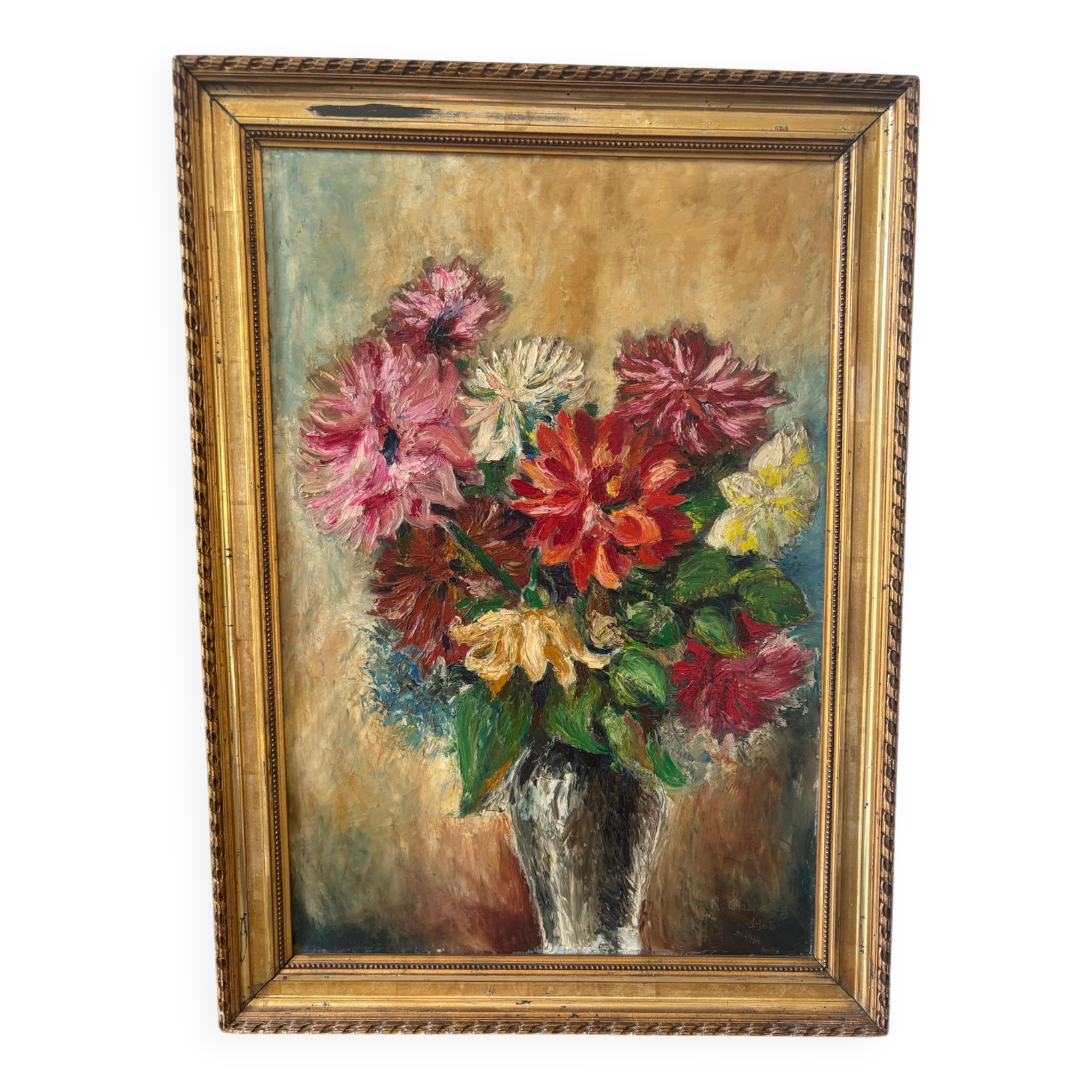 Signed bouquet of flowers from 1963