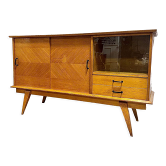 Enfilade scandinave pieds compas