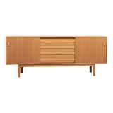 Midcentury Danish sideboard in oak by Dammand & Rasmussen 1960s - 200cm