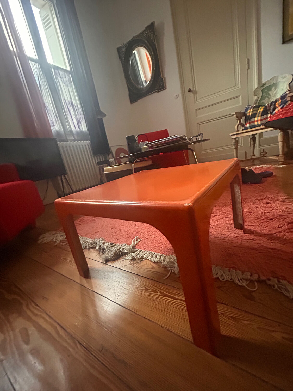 Fibreglass coffee table