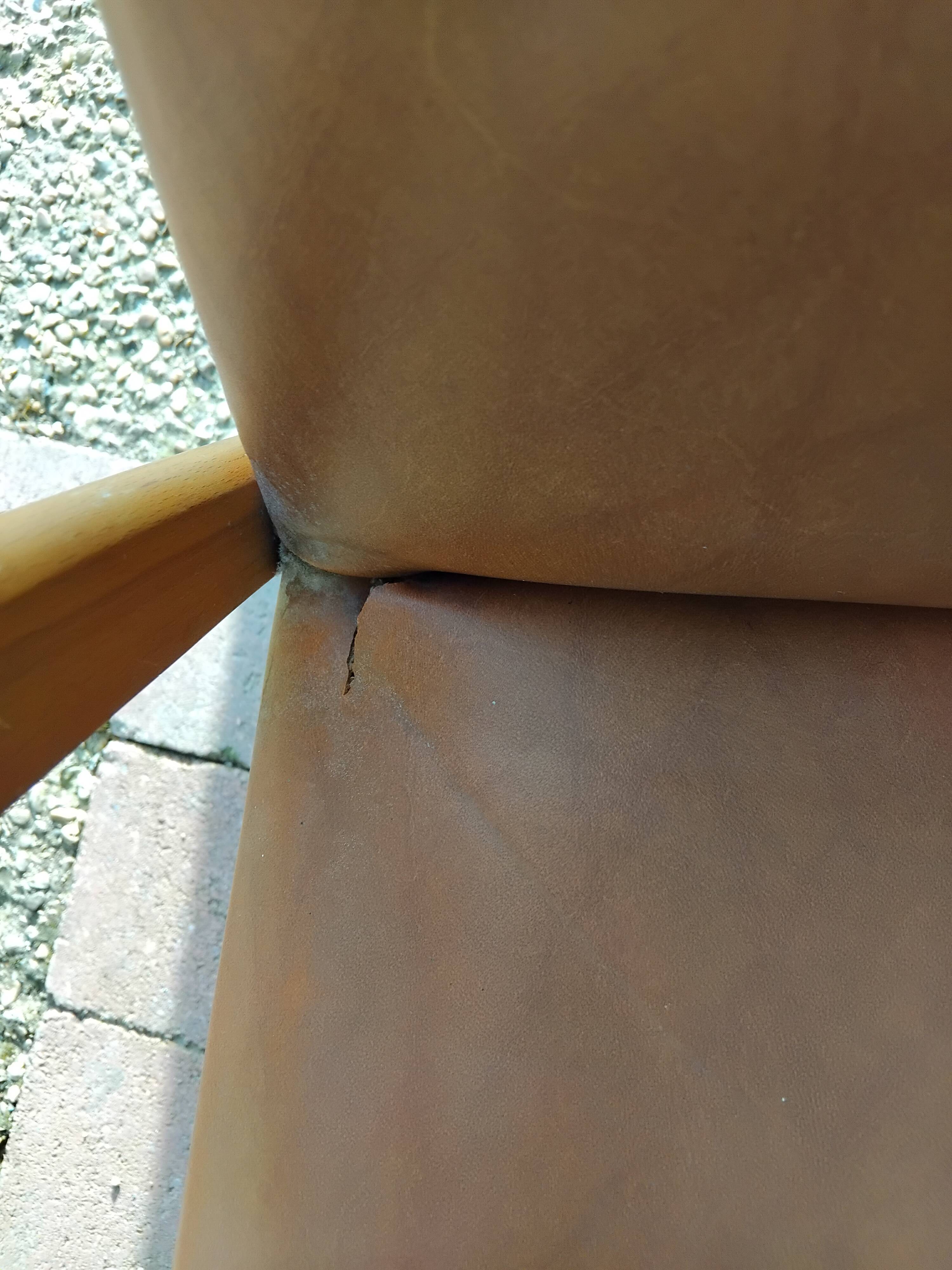 Paire de fauteuil vintage année 50 60 pieds compas scandinave