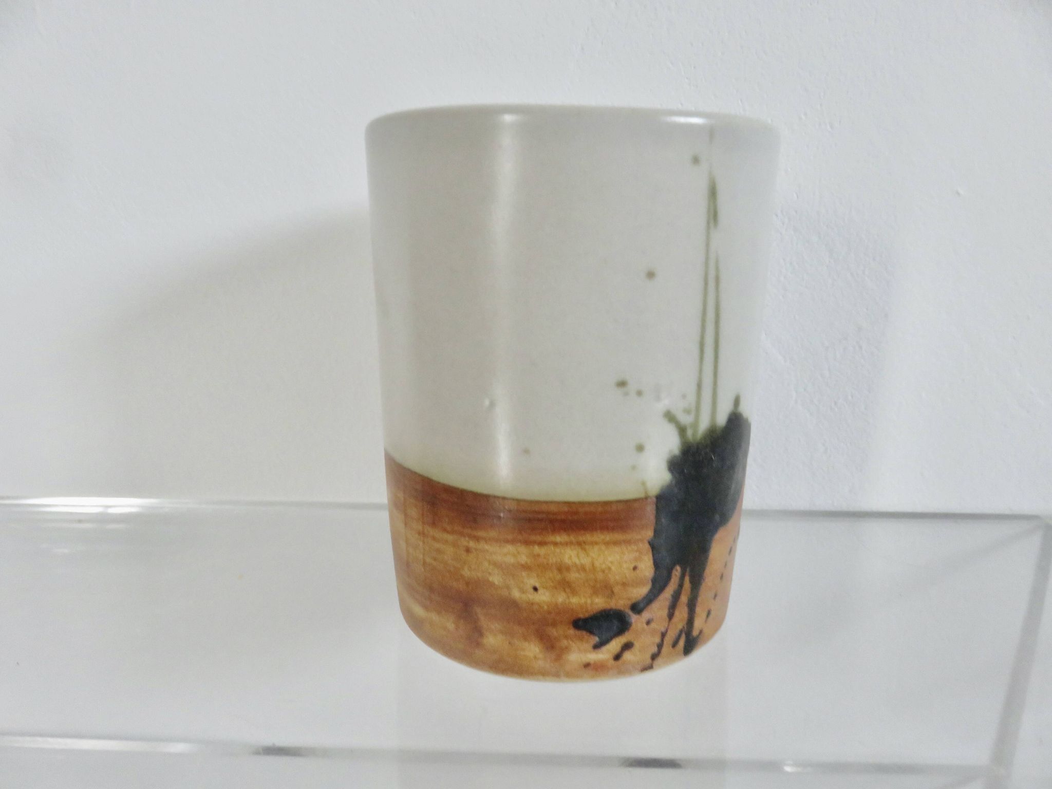 Vase en grès "poterie de la colombe" années 50 60