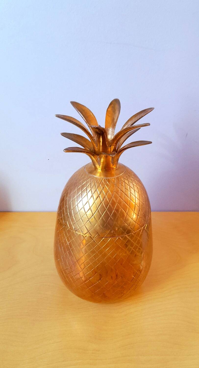 Brass pineapple from the 70s