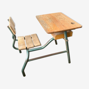 Table d’écolier années 50