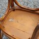 Set of 6 Baumann bistro chairs from the 50s stamp with iron
