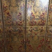17th-century Cordoba leather screen