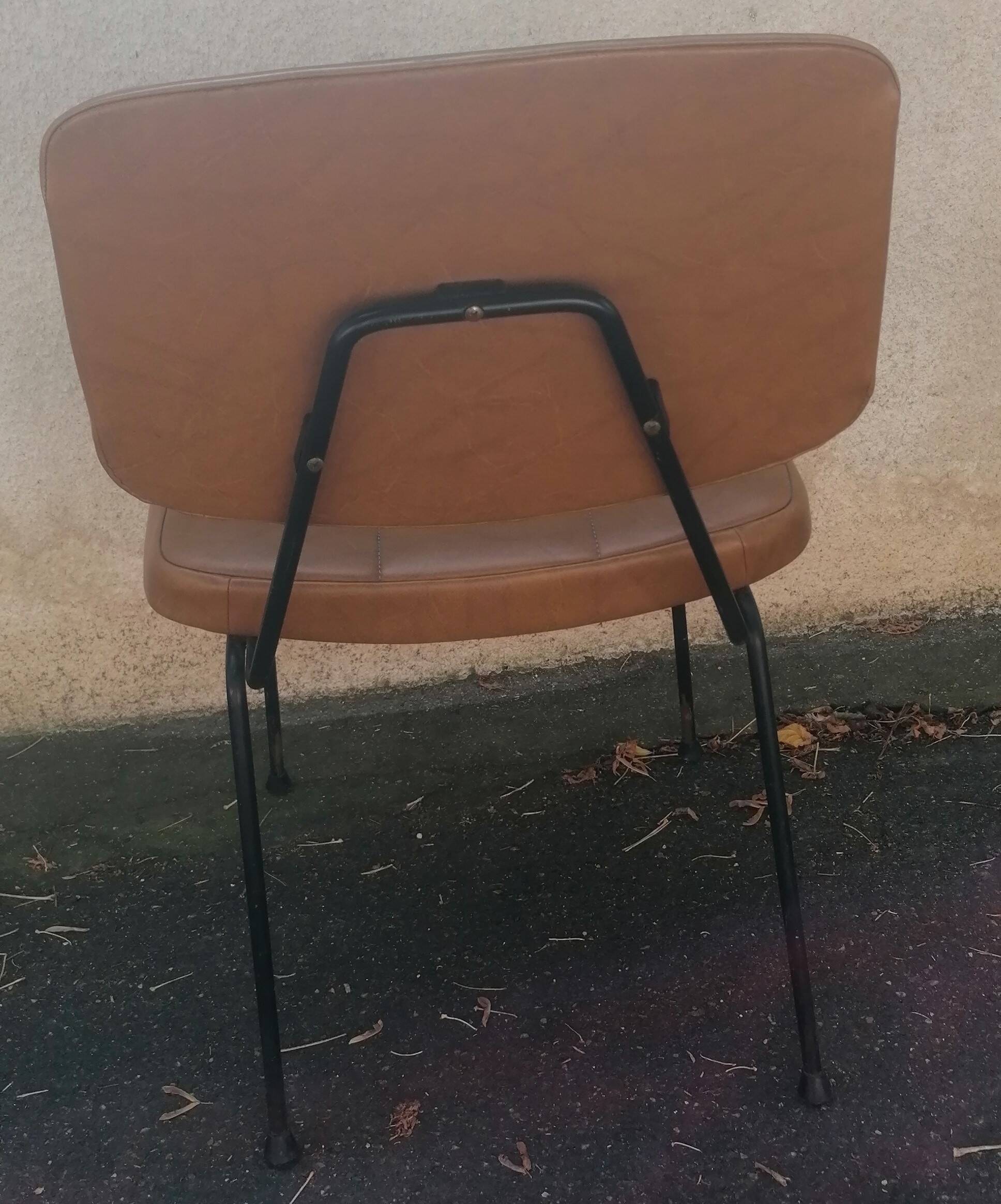 Chaise cm 196 de Pierre Paulin pour Thonet 1960