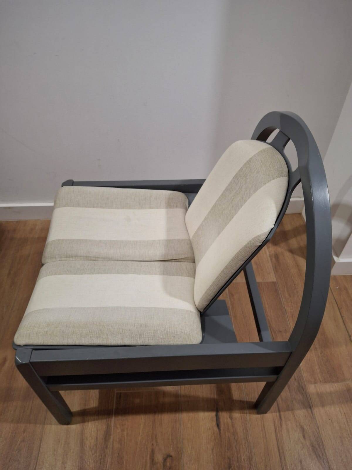 Pair of Baumann French Armchairs from the 1980s