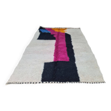 Tapis berbère Mrirt en laine fait main 250 X 150 CM