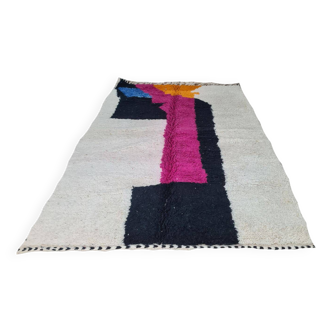 Tapis berbère Mrirt en laine fait main 250 X 150 CM