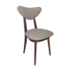 Heart Chair by Helena & Jerzy Kurmanowicz in Beech Wood and Boucle