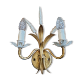 Sconce double ears of wheat hans kogl