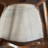 Chaise capitonnée