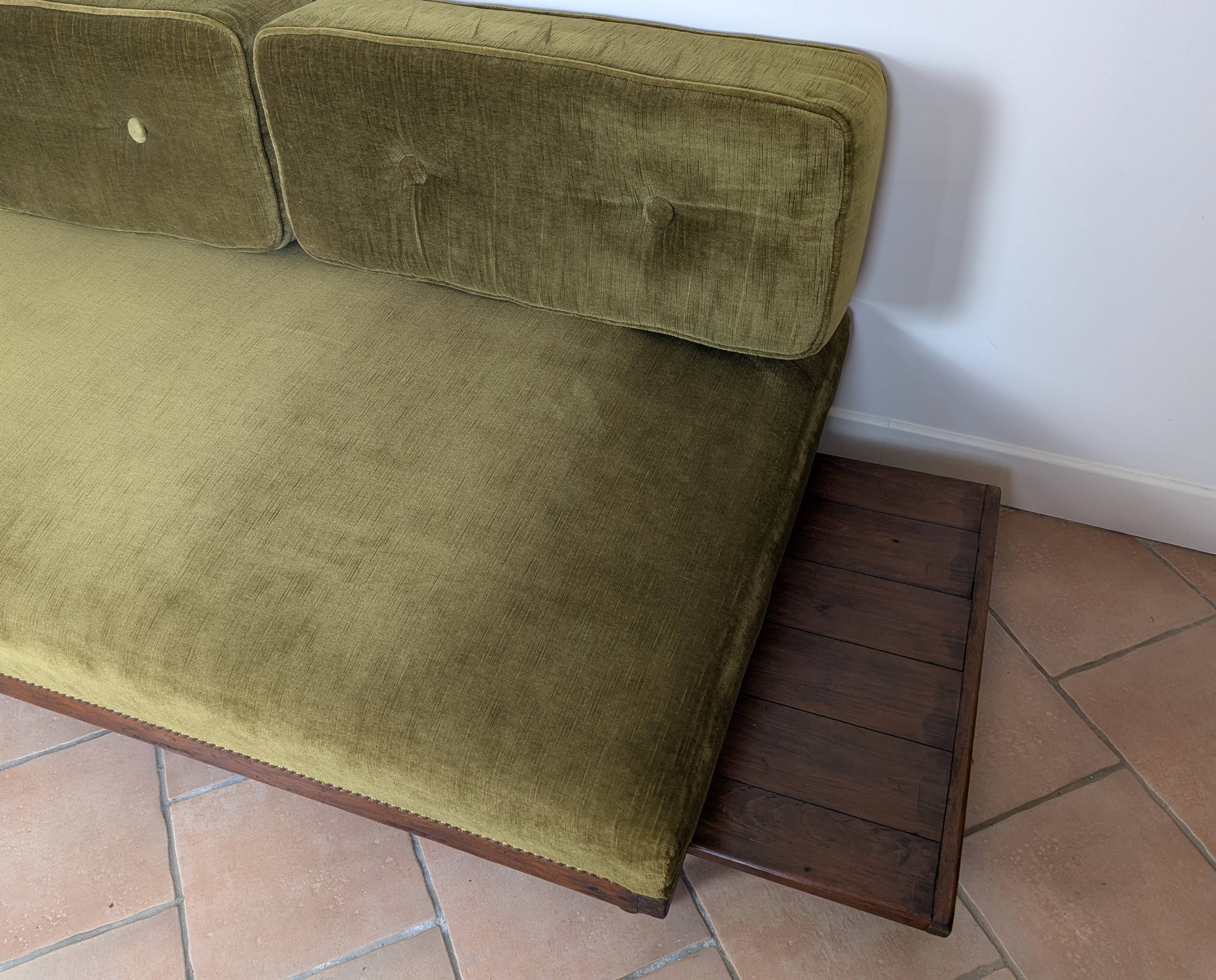 Canapé Day Bed velours