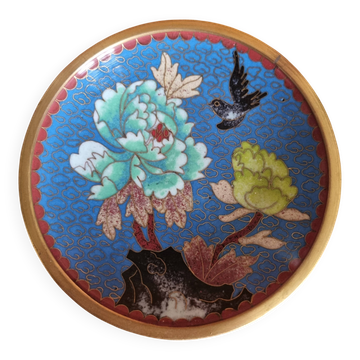Vide-poches en émaux cloisonnés