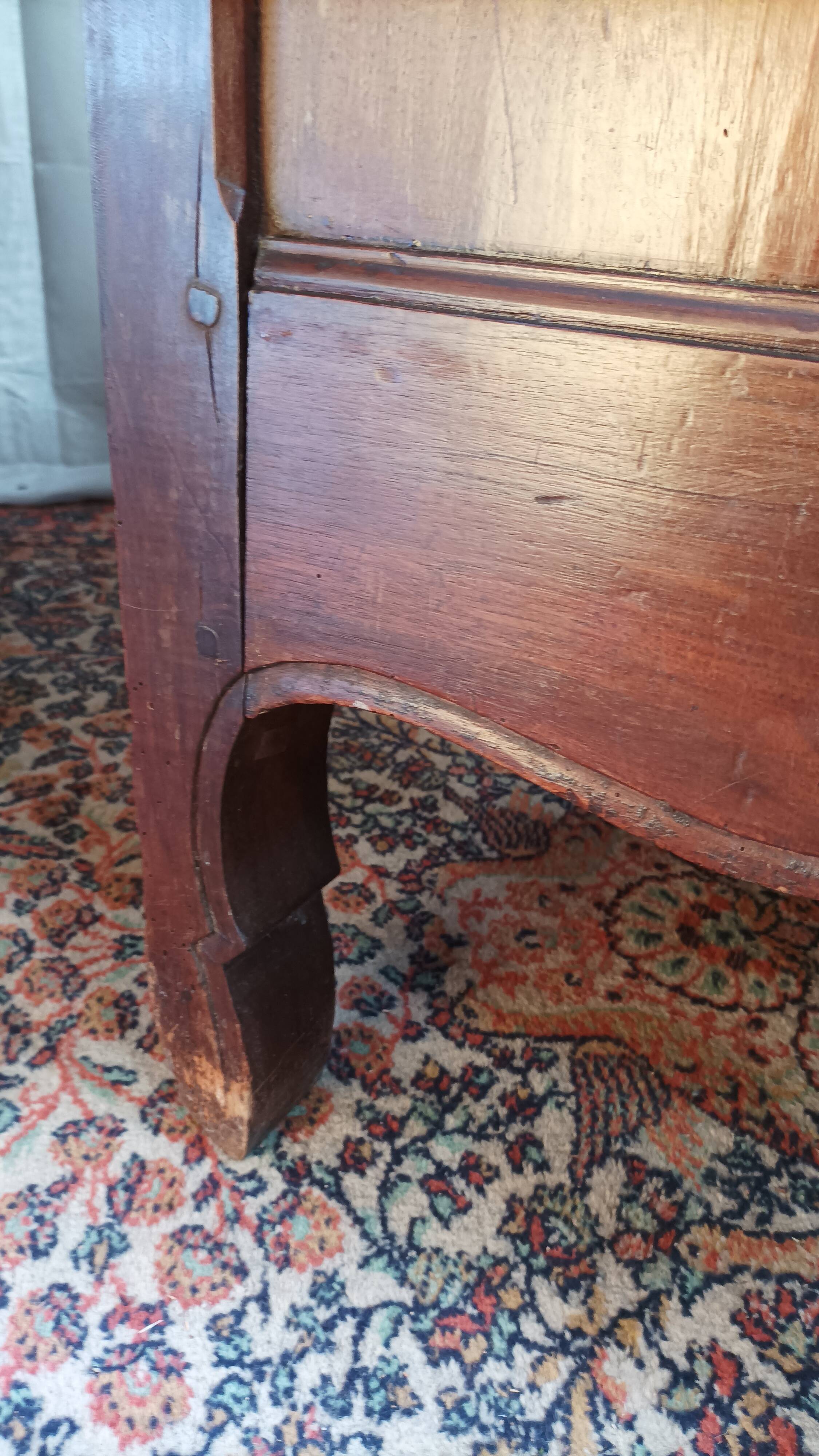 Louis XV walnut chest of drawers