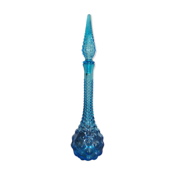 Carafe à bulles bleue claire