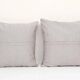 Set of 2 vintage kilim cushion covers 56x51 cm