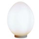 Opaline egg lamp, 1970