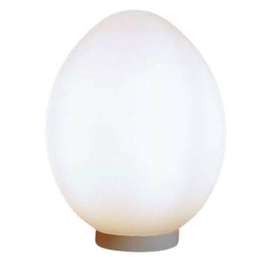 Lampe oeuf en opaline, 1970