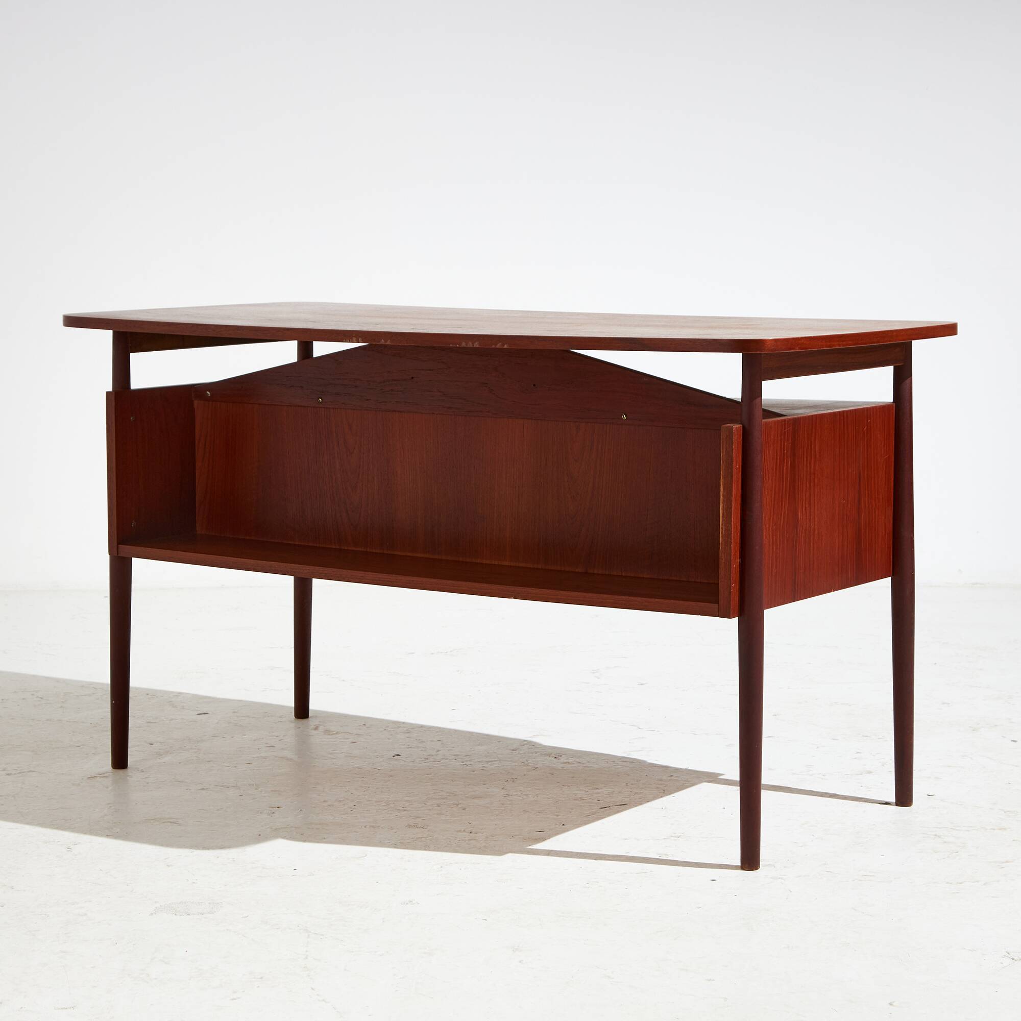 Teak Desk 1960s by Gunnar Nielsen Tibergaard, 1960s (MK9919)