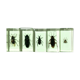Lot of 5 insects under inclusion resin