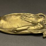 Empty pocket gilded bronze