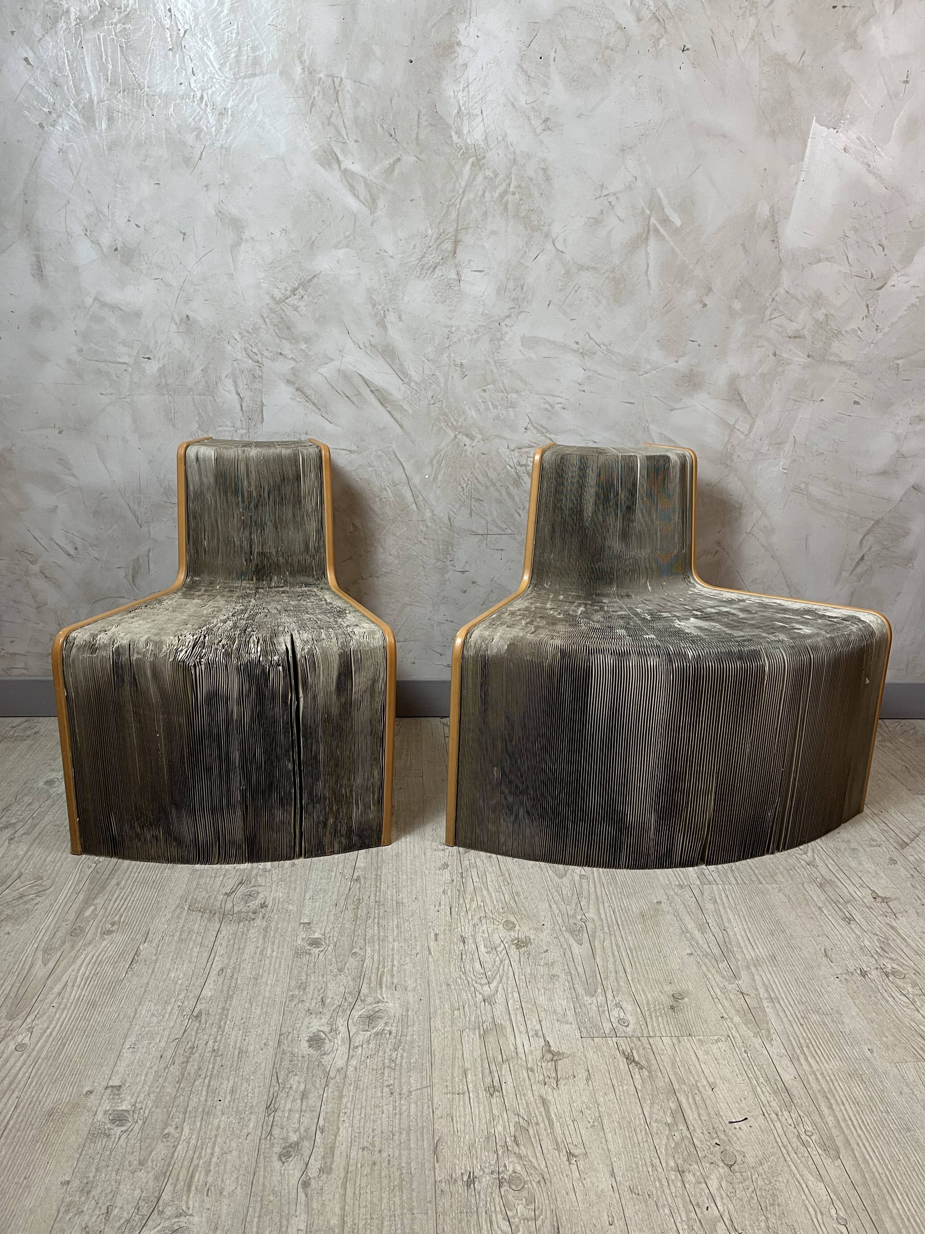 Pair of The Flexible Love armchairs