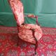 Fauteuil acajou