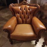 Pair of baroque armchairs