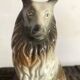Vintage ceramic dog