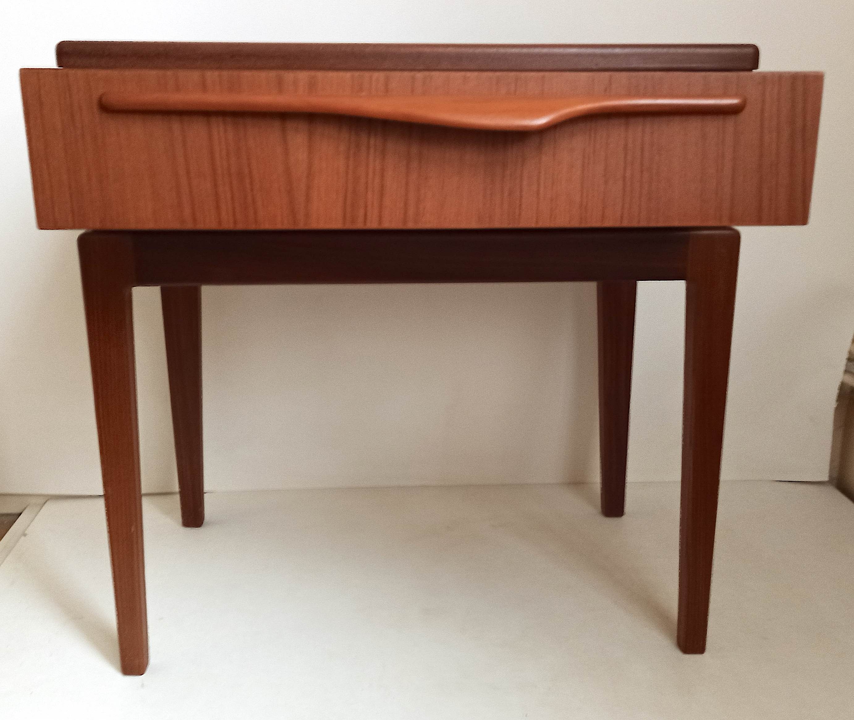 Side table or bedside table Carltröm & Co Möbel Fabrik 60s