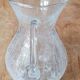 Cracked glass pitcher