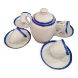 Service à café Porcelaine de Limoges 4 tasses