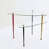 Italian "Arlecchino" side table by Edoardo Paoli for Vitrex, 1950s