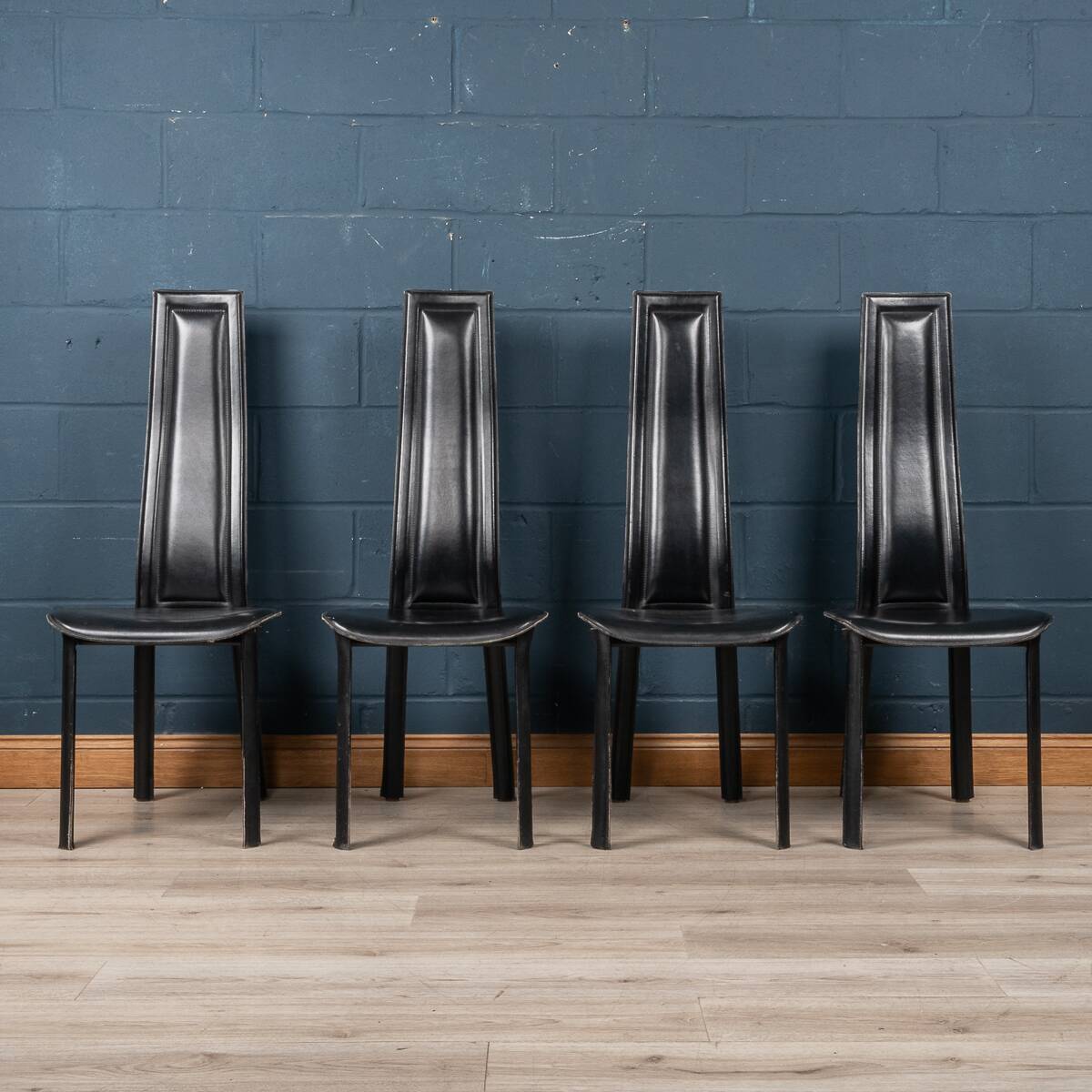 20thC ITALIAN SET OF FOUR "ALICE" DINING CHAIRS BY GIORGIO CATTELAN
